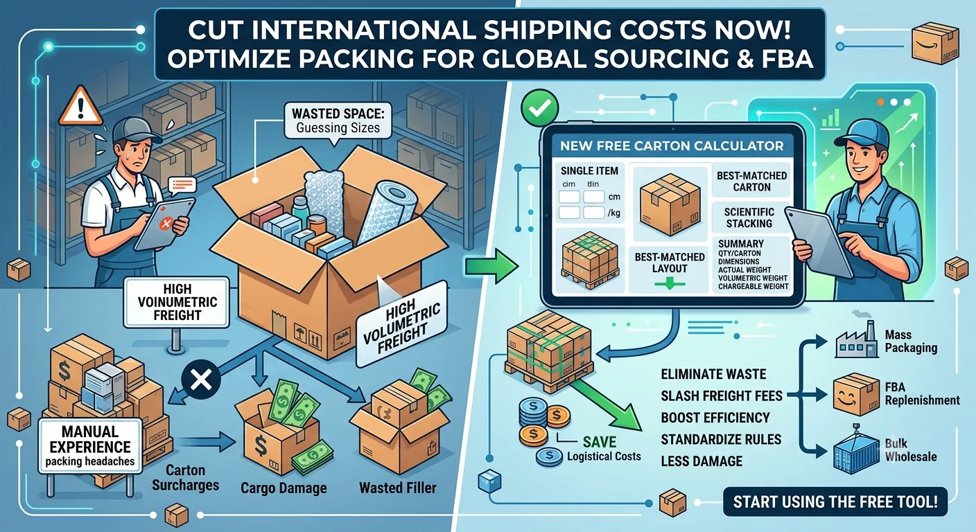 Featured image for “New Free Carton Calculator Tool: Cut Freight & Optimize Your Packing Workflow”