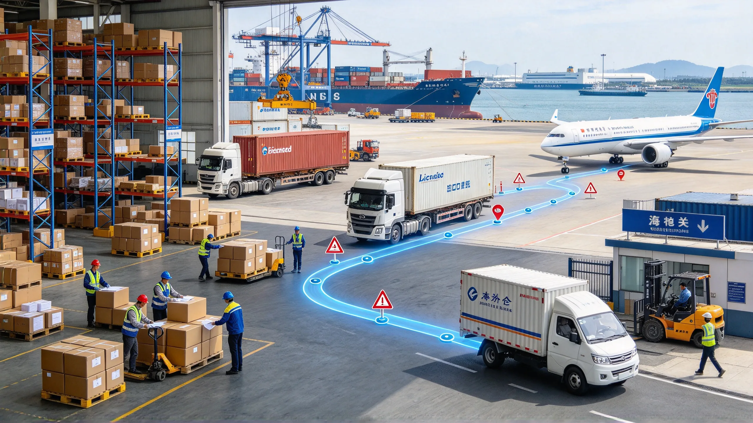 Featured image for “China Freight Forwarding Timeline: Step‑by‑Step Breakdown From Warehouse to Destination”